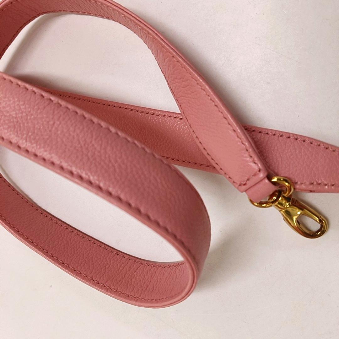 Chanel Cerf Executive Pink Caviar Leather Handbag Gold Hardware With Strap 11