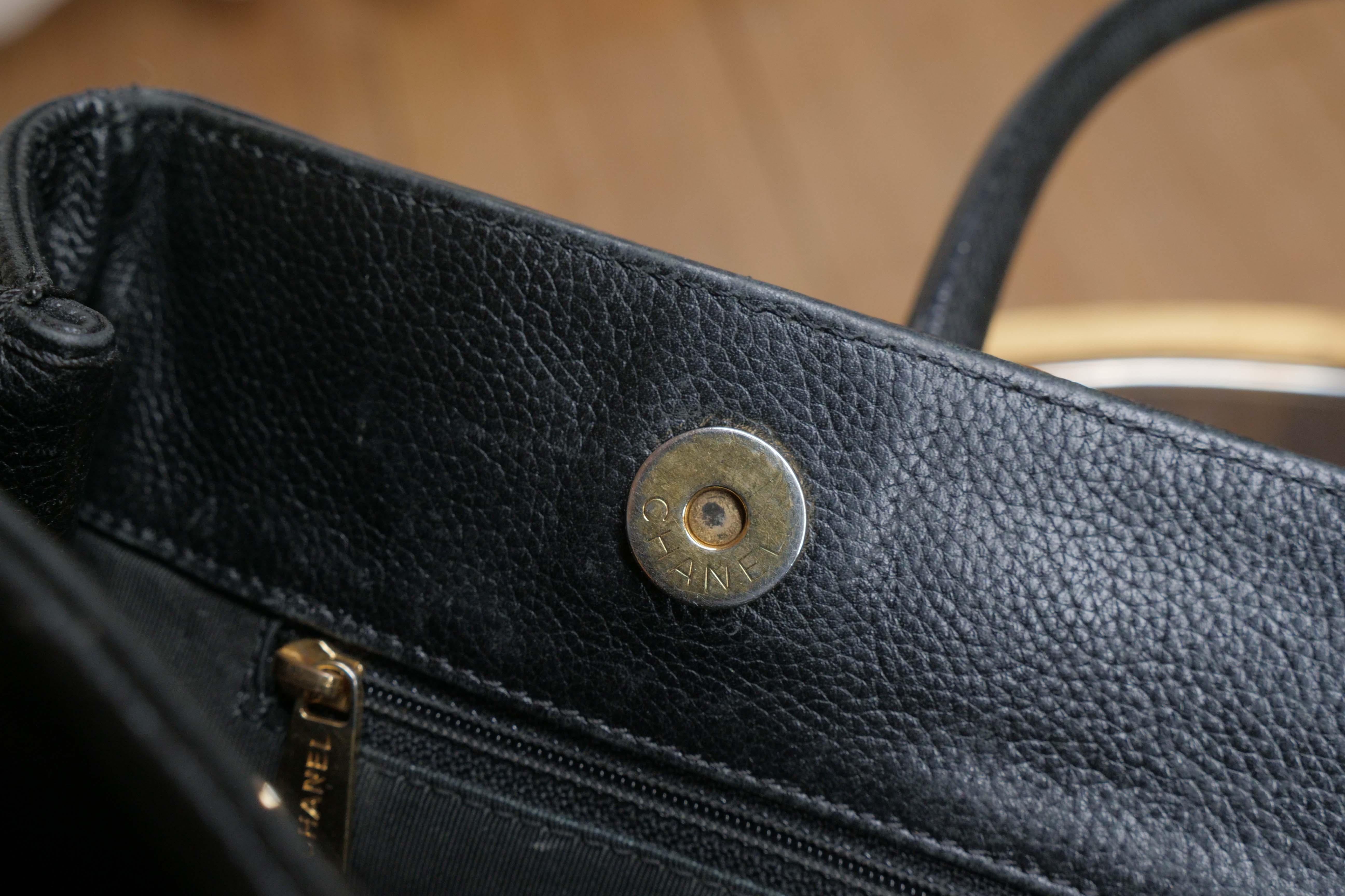 Chanel Cerf Tote Handbag 5