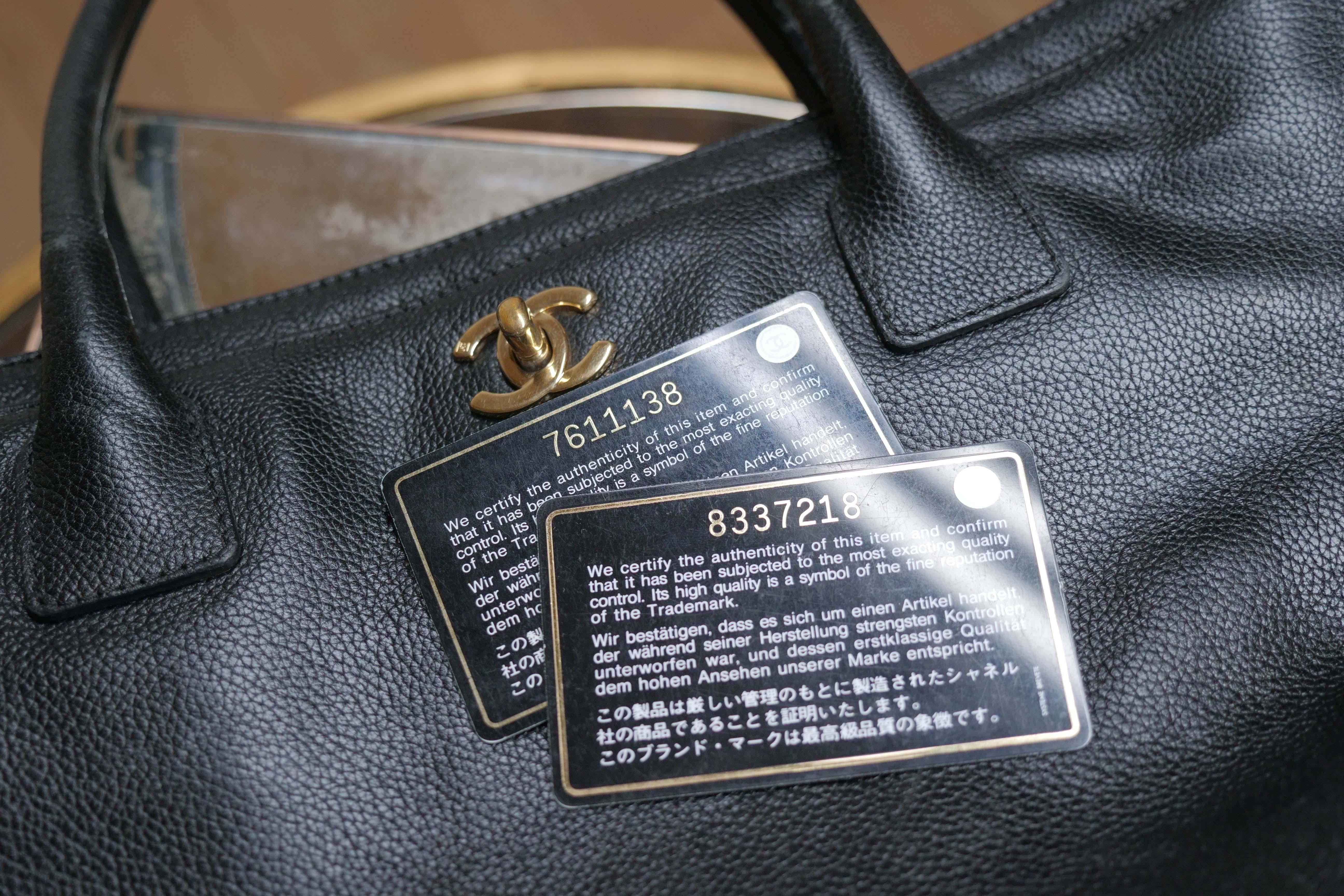 Chanel Cerf Tote Handbag 7