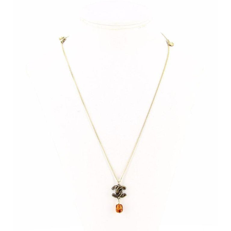 Chain charm necklace 5719