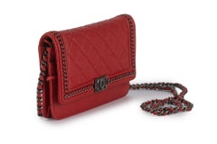 Chanel Chain Around Boy Wallet On Chain