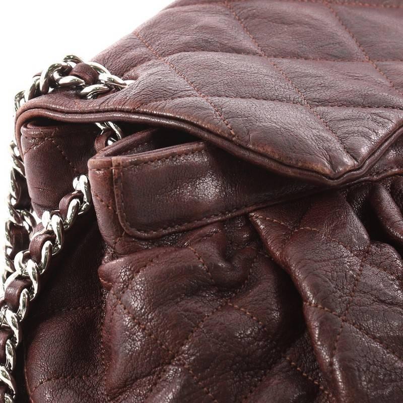Chanel Chain Around Flap Bag Quilted Leather Medium 1