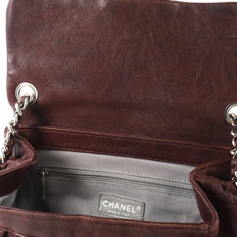 Chanel Chain Around Flap Bag Quilted Leather Medium 3