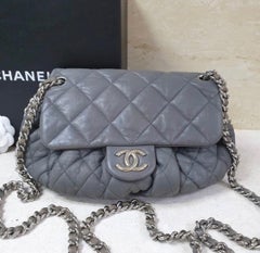 Chanel Chain Around Gray Matelasse Tasche