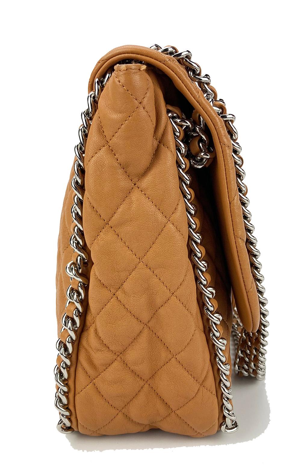 Chanel Chain Around Maxi Classic Klappe 4