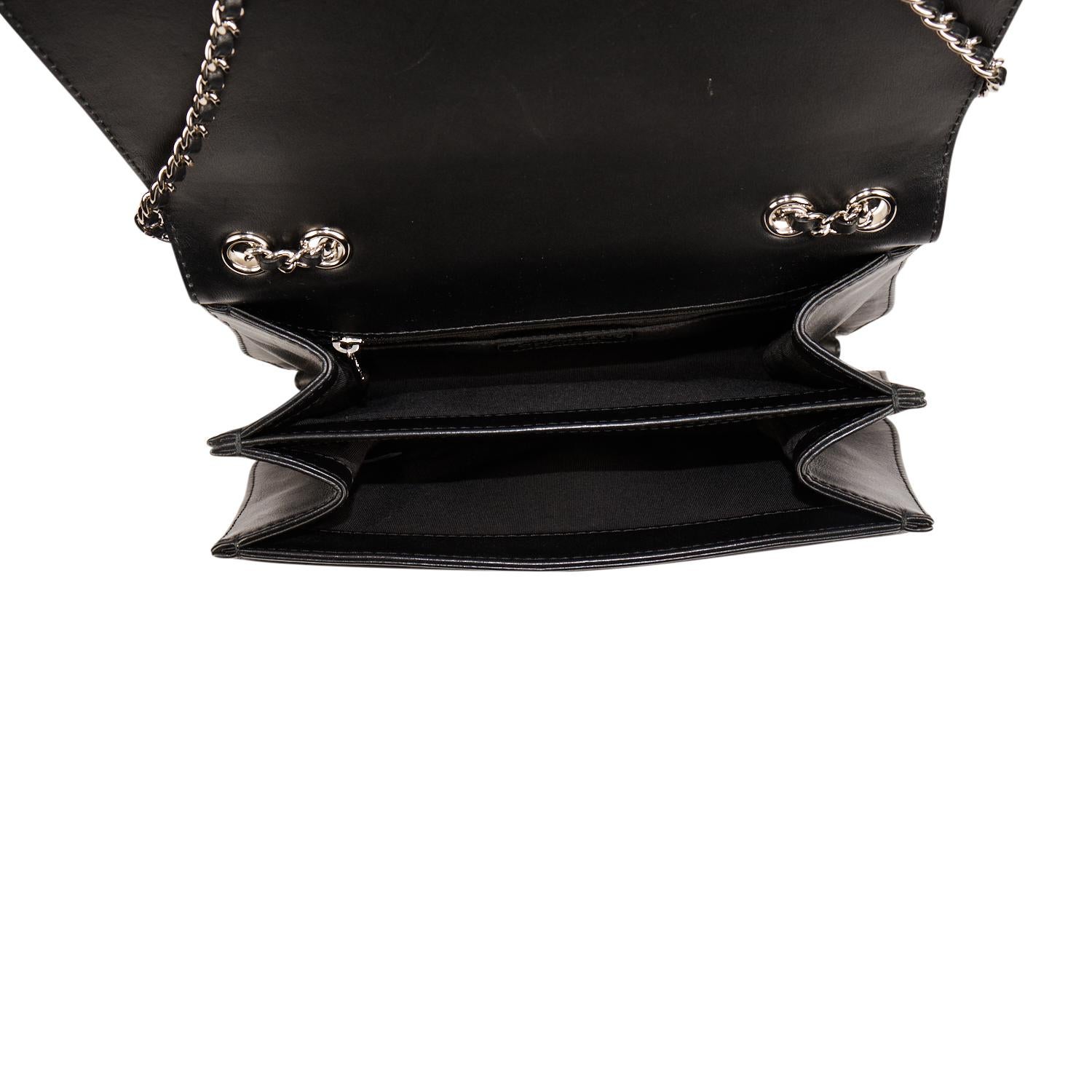 Chanel Chain Around Medium Crossbody Black Flap Bag 3