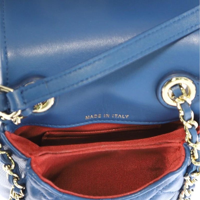 Chanel Chain Around Phone Holder Crossbody Bag Quilted Lambskin at 1stDibs