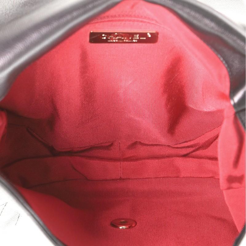 Chanel Chain Around Saddle Flap Bag Quilted Calfskin Medium 1