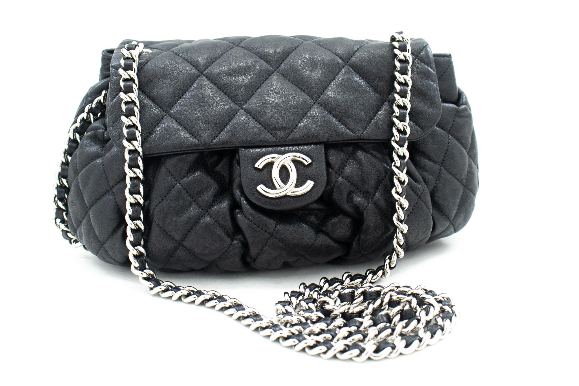 An authentic CHANEL Chain Around Shoulder Bag Crossbody Black Calfskin Leather. The color is Black. The outside material is Leather. The pattern is Solid. This item is Contemporary. The year of manufacture would be 2011.
Conditions & Ratings
Outside