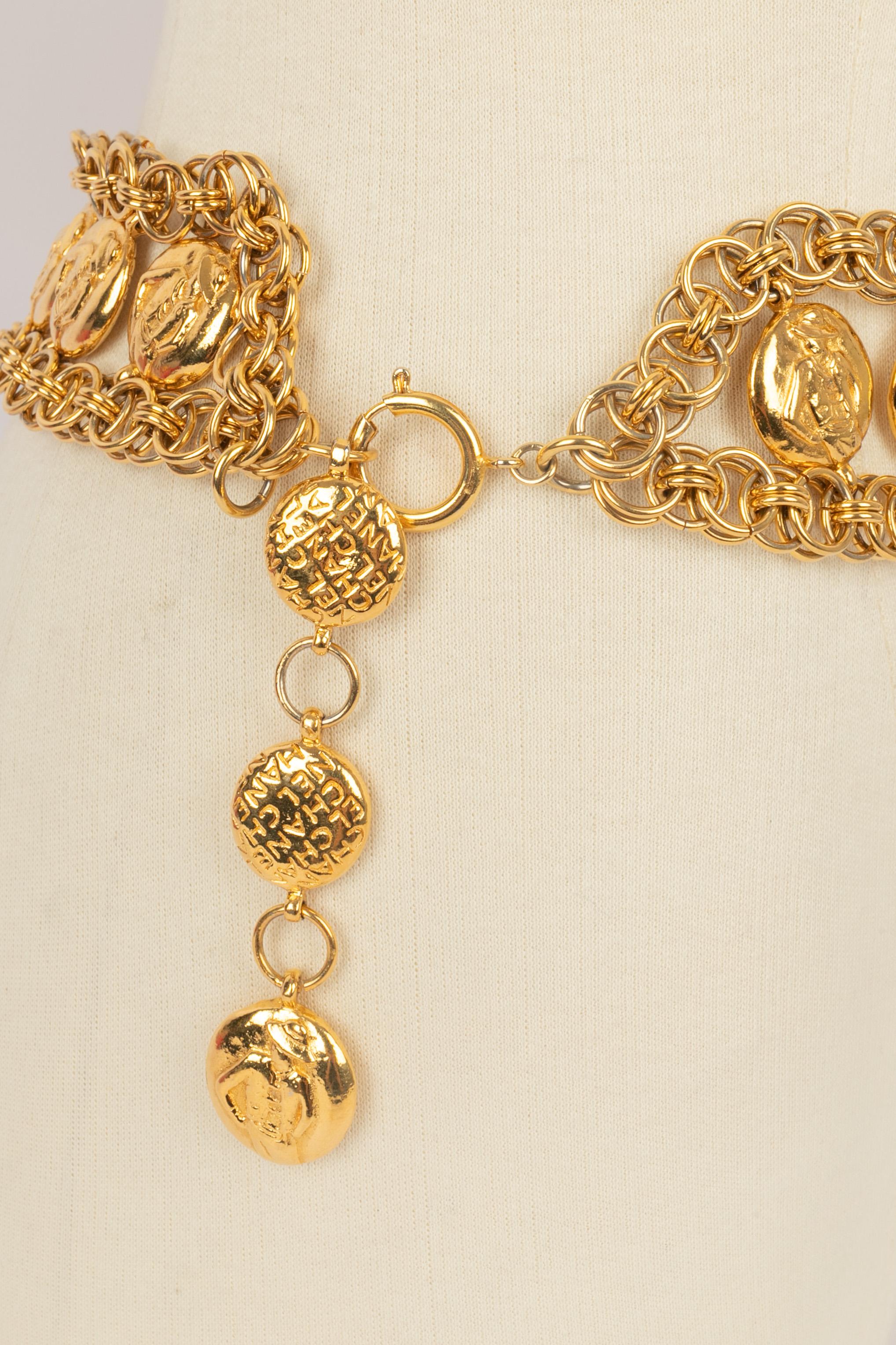 Chanel chain belt 1990s in vendita 6