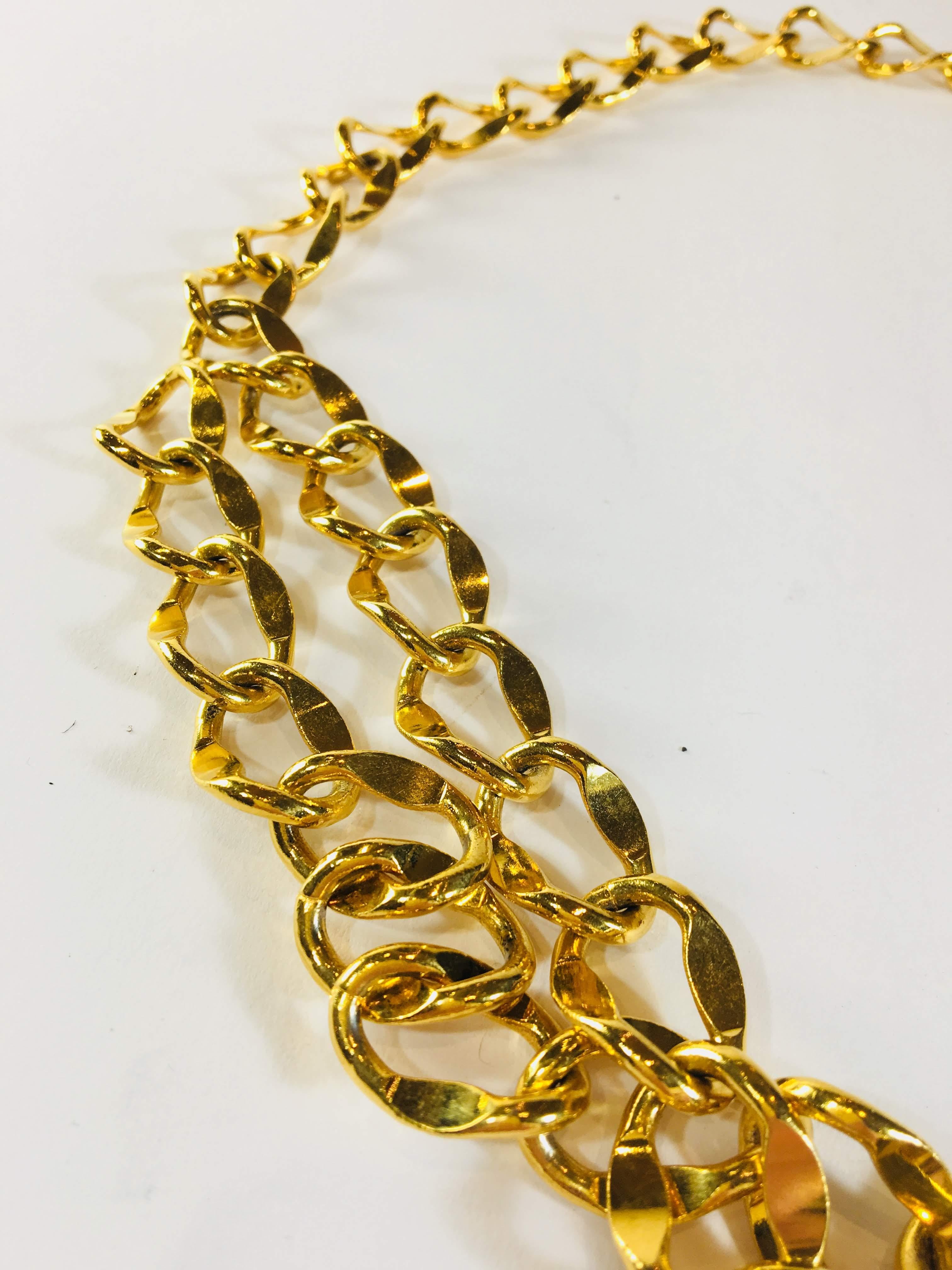 Chanel Chain Belt im Zustand „Gut“ in Bridgehampton, NY