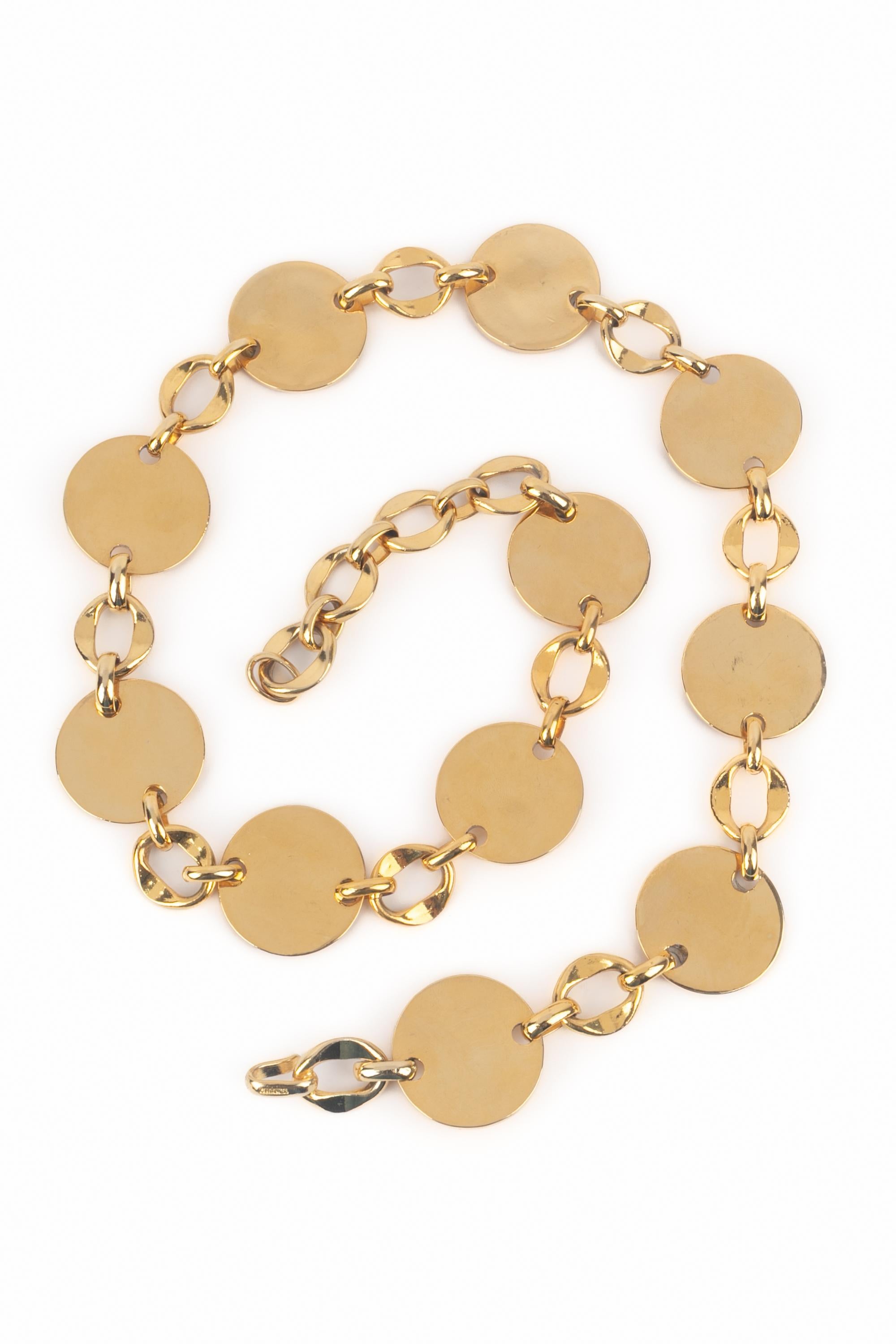 Ceinture en chaîne Chanel Haute Couture Excellent état - En vente à SAINT-OUEN-SUR-SEINE, FR