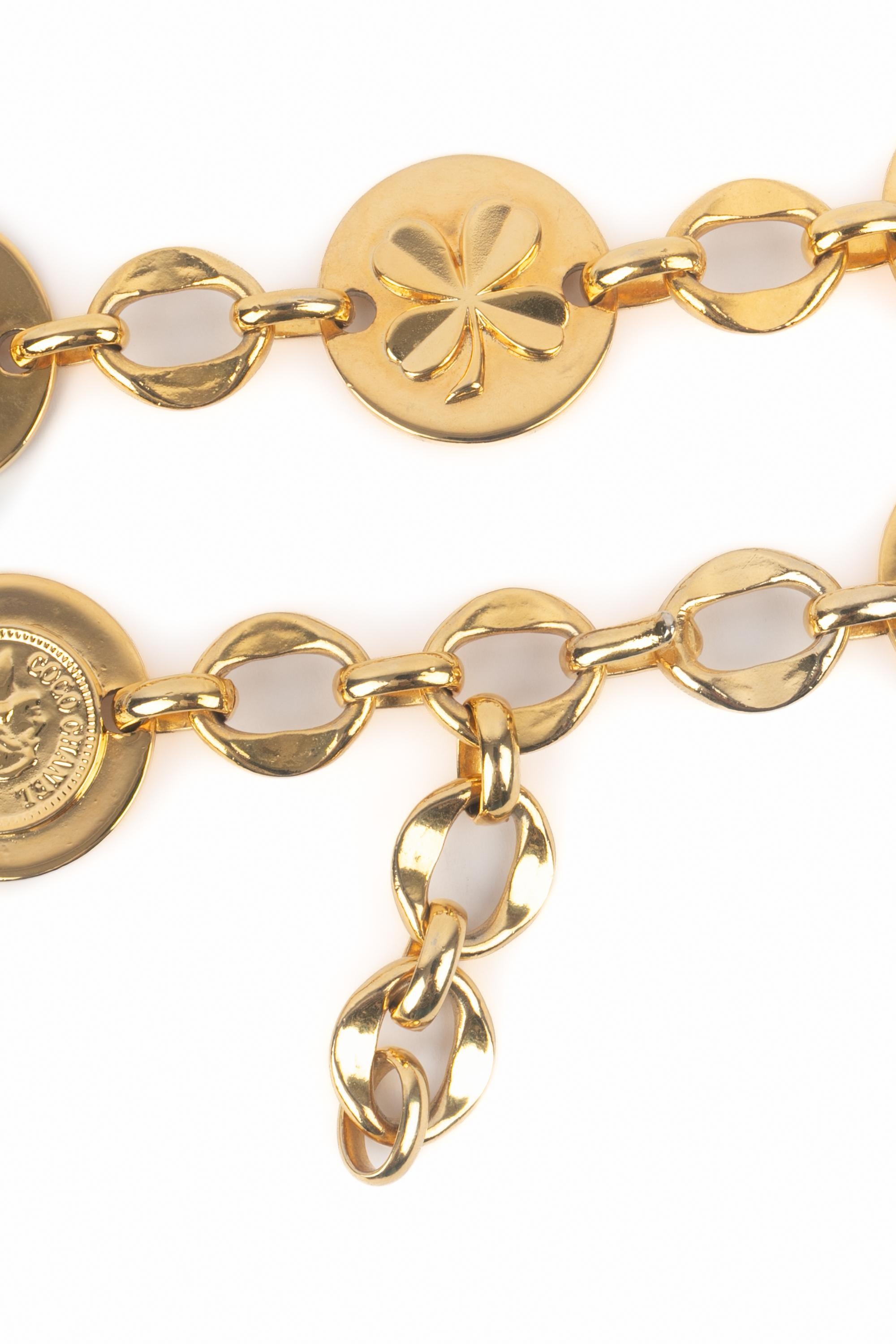 Ceinture en chaîne Chanel Haute Couture Pour femmes en vente