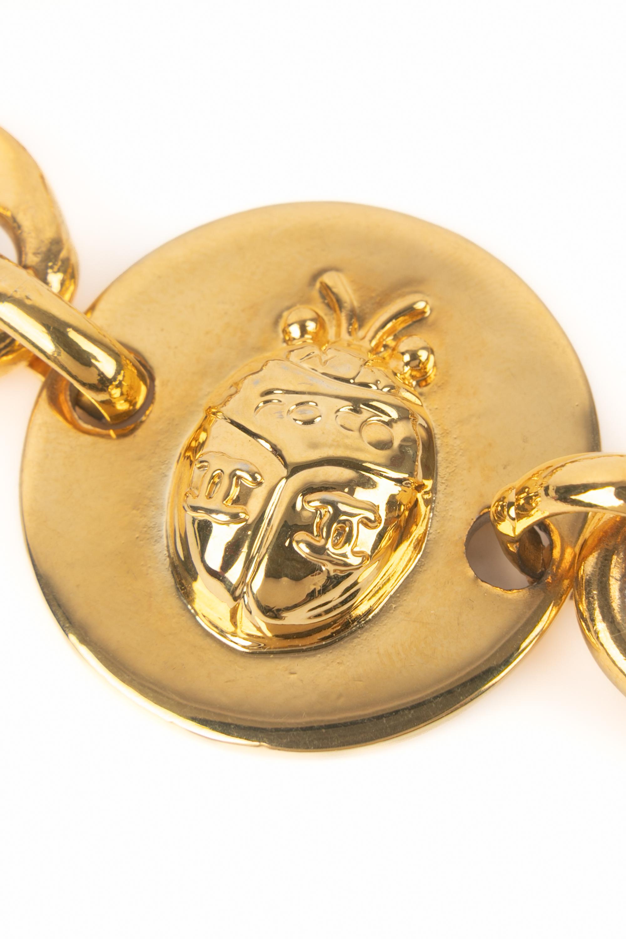 Ceinture en chaîne Chanel Haute Couture en vente 2