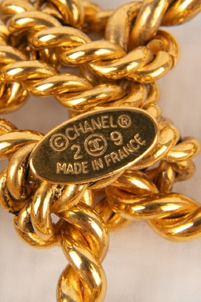 Chanel Chain Belt made of Twisted Rings, circa 1990s 1