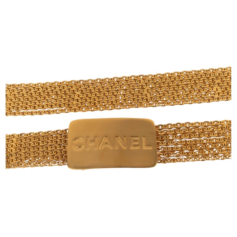 CHANEL Vintage 1997 Spring Collection Silver Belt CHANEL Paris Spring 1997 CC Holographic Lucite Charm Chain Belt main image 4