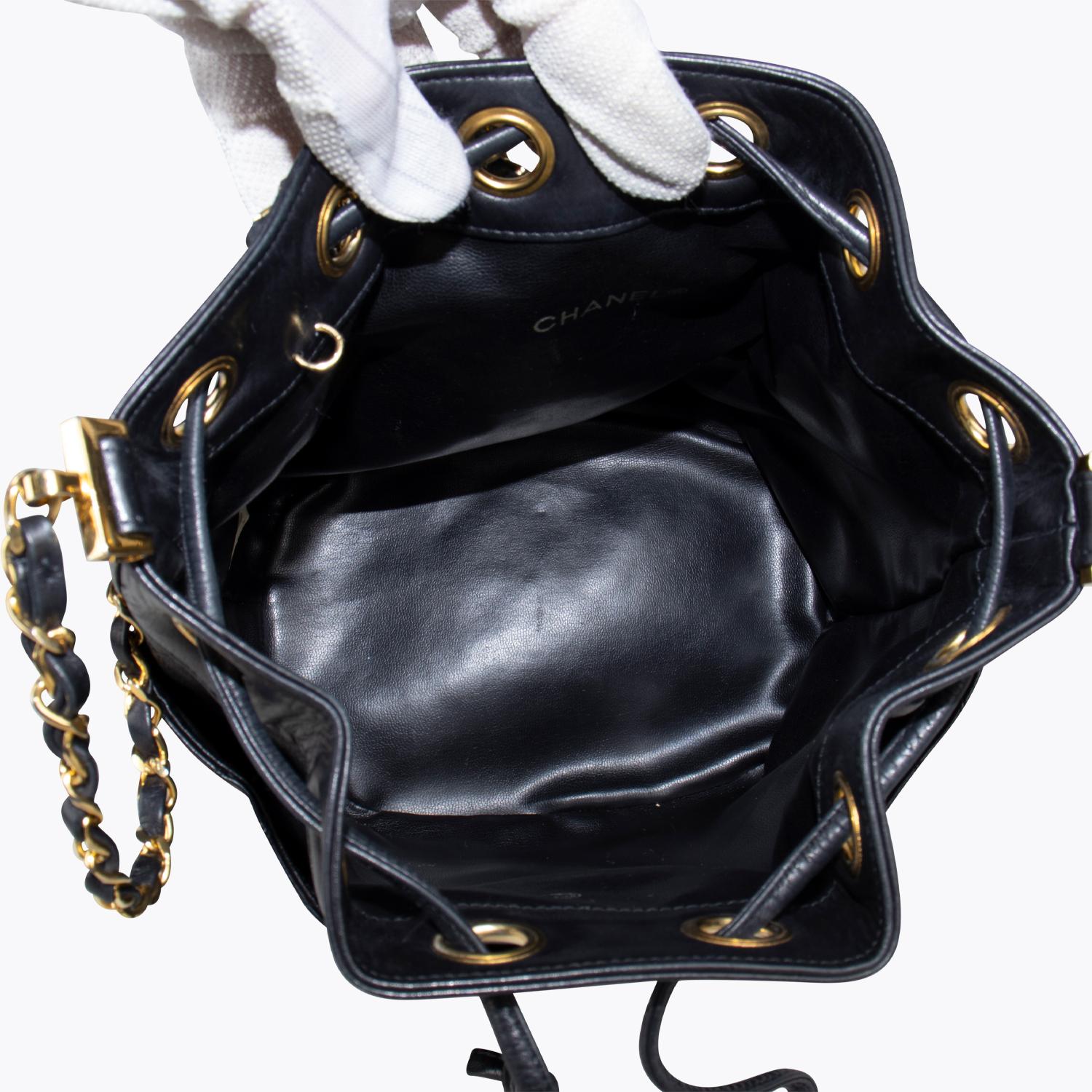 Chanel Chain Bucket Bag 6