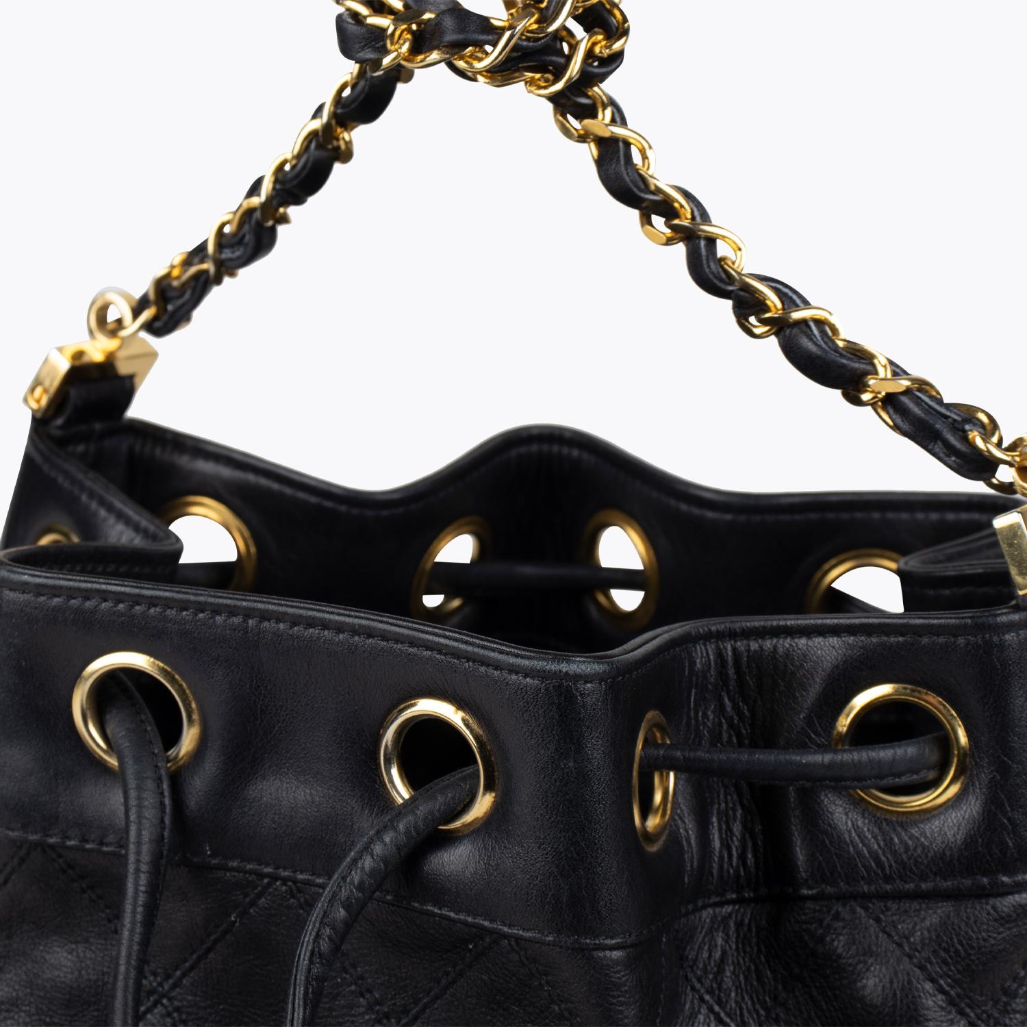 Chanel Chain Bucket Bag 2