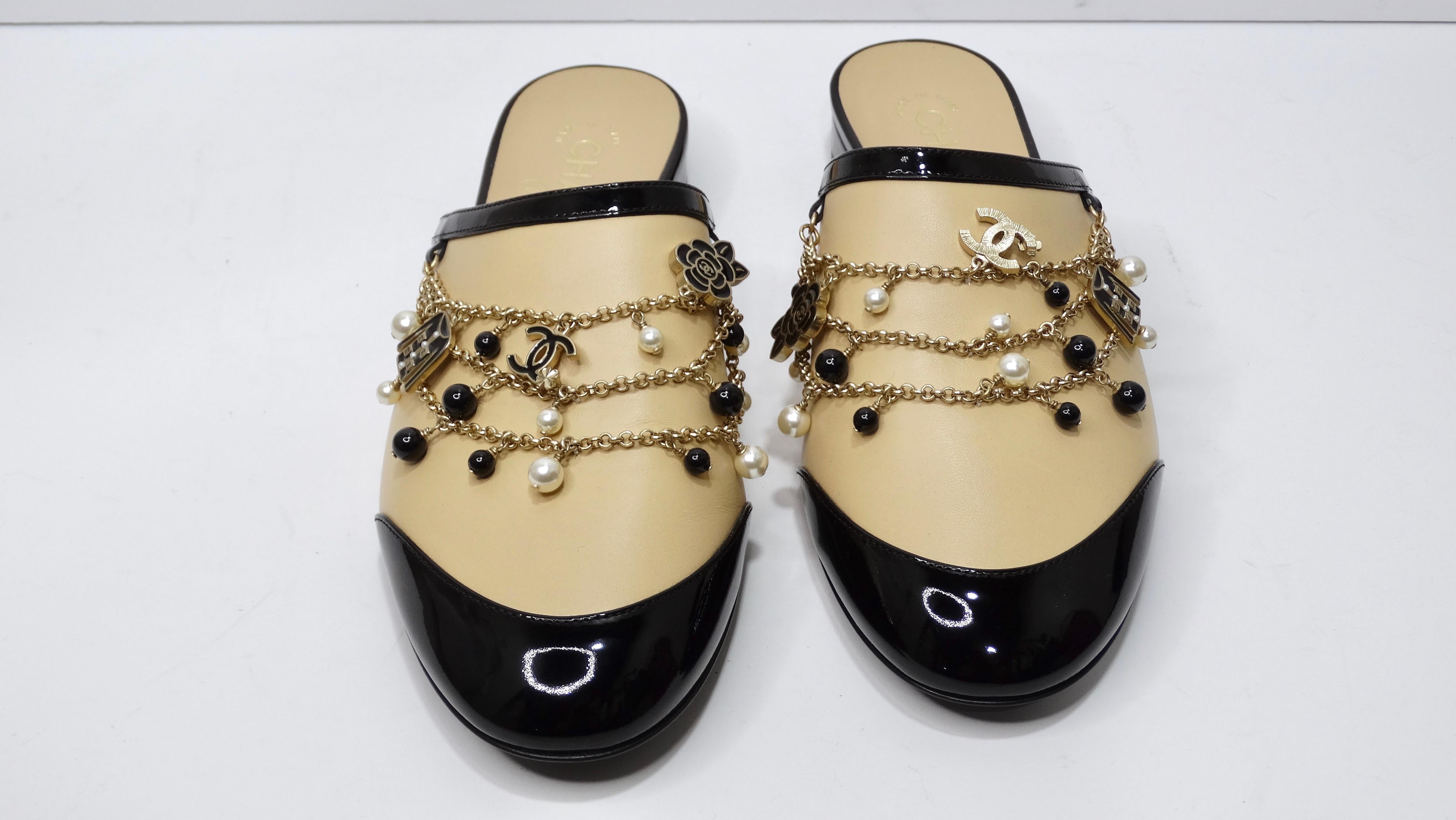 chanel mules