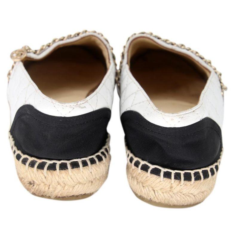 chanel espadrilles quilted