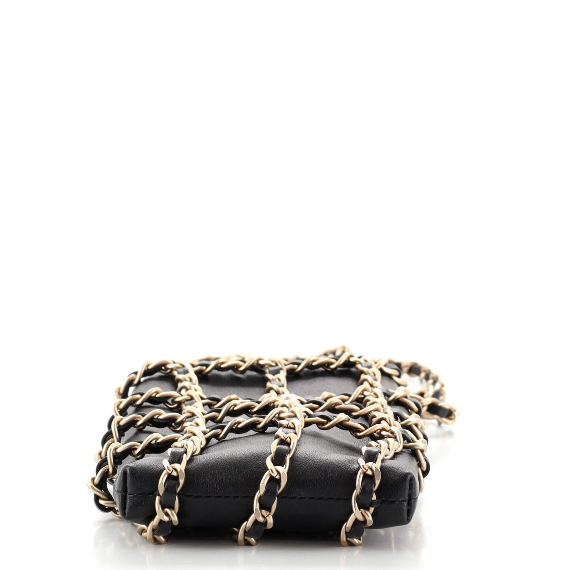 chanel.clutch with chain