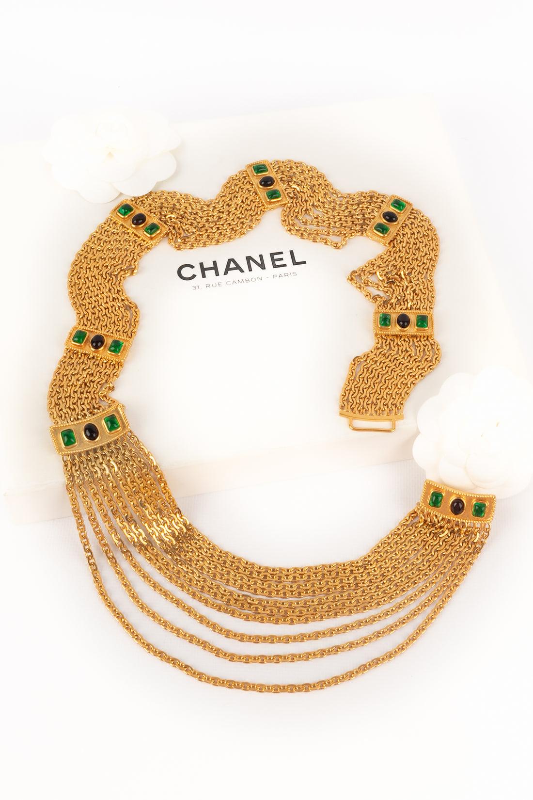 Chanel Chain Golden Metal Chain Belt, 1996 5