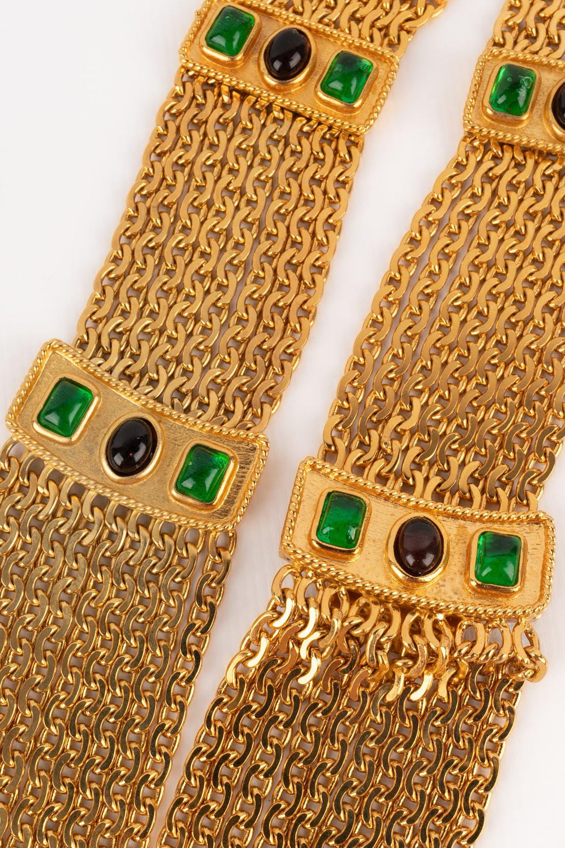 Women's Chanel Chain Golden Metal Chain Belt, 1996