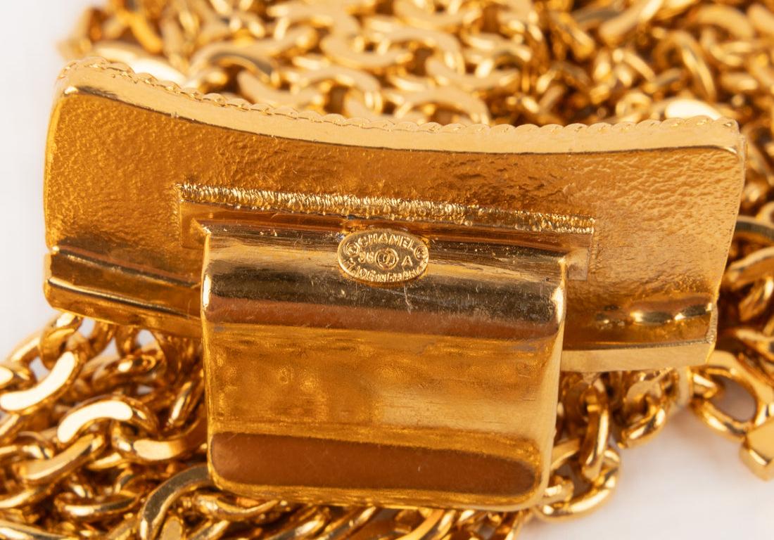 Chanel Chain Golden Metal Chain Belt, 1996 4