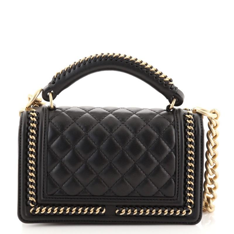 Boy bag with handle top