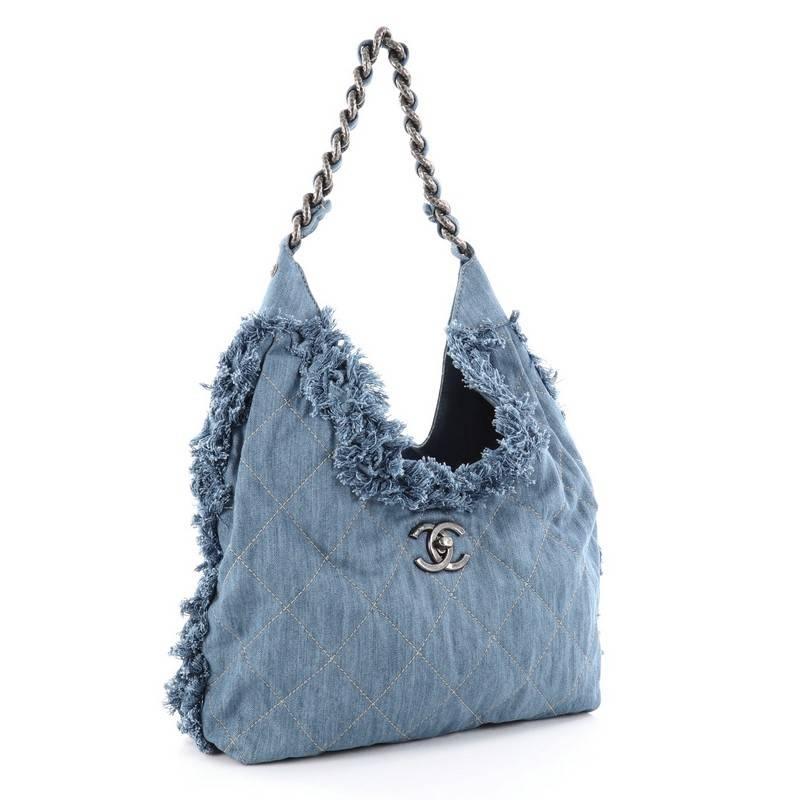 Chanel chain me hobo sale