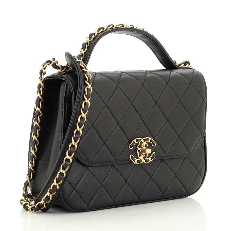 chanel chain infinity handle bag