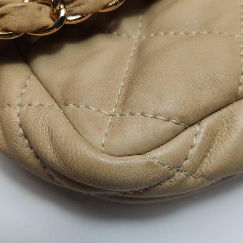 Chanel Chain Me Chain Around Medium Flap Bag Beige Calfskin Leather, 2011 9