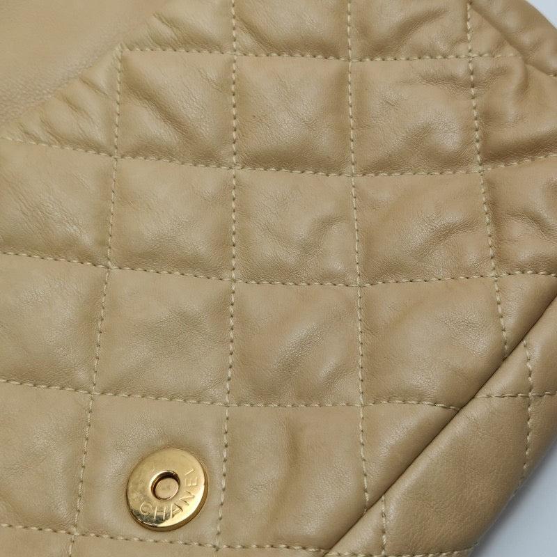 Chanel Chain Me Chain Around Medium Flap Bag Beige Calfskin Leather, 2011 12