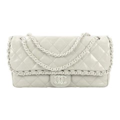 Chanel Chain Me Flap Bag Quilted Calfskin Jumbo