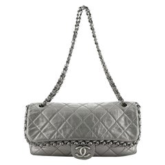 Chanel Chain Me Flap Bag Quilted Calfskin Jumbo