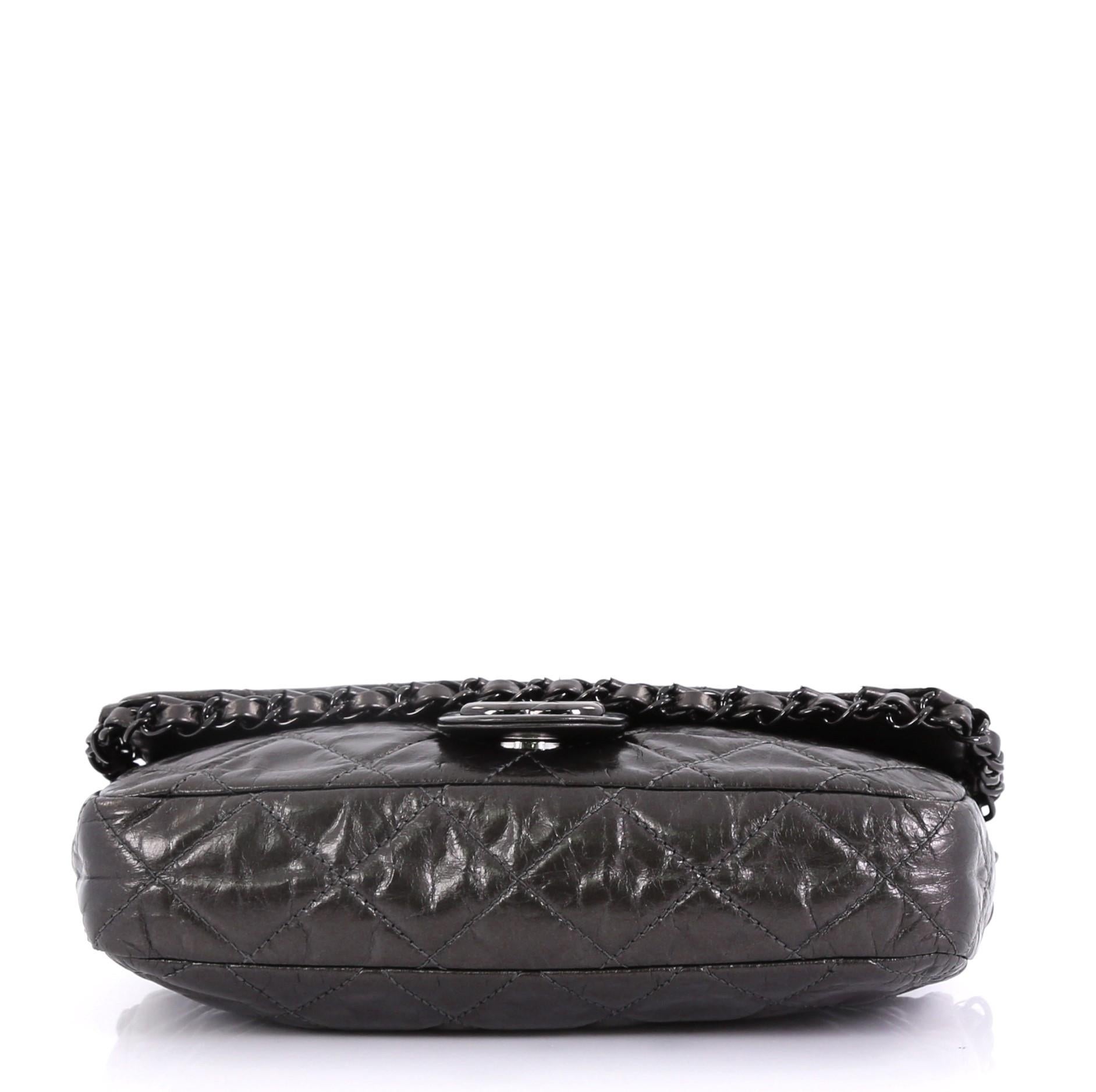 Women's Chanel Chain Me Flap Bag Quilted Calfskin Medium