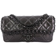 Chanel Chain Me Flap Bag Quilted Calfskin Medium