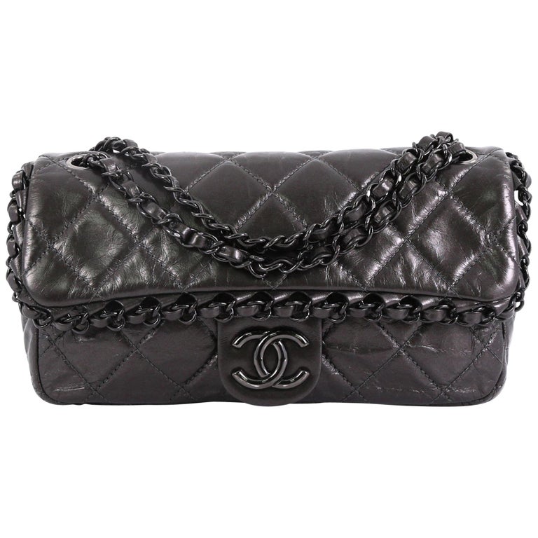 Chanel Chain Me Flap Bag Quilted Calfskin Medium
