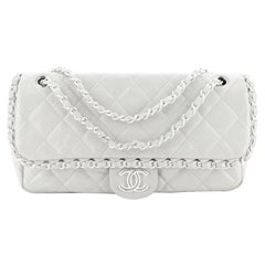 Chanel Chain Me Flap Bag Quilted Calfskin Medium