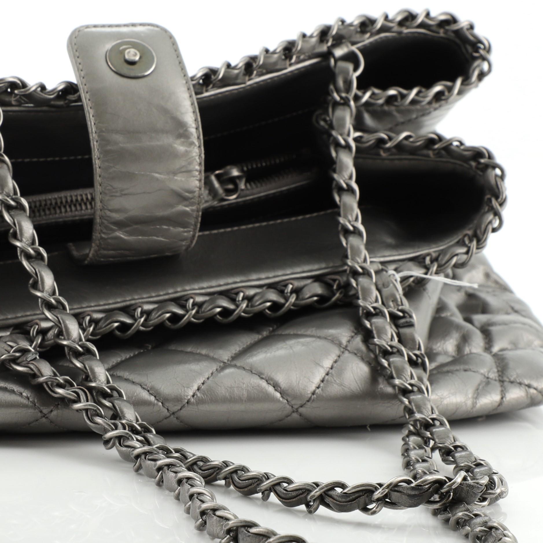 Chanel Kette Me Tote Gestepptes Kalbsleder Medium 3