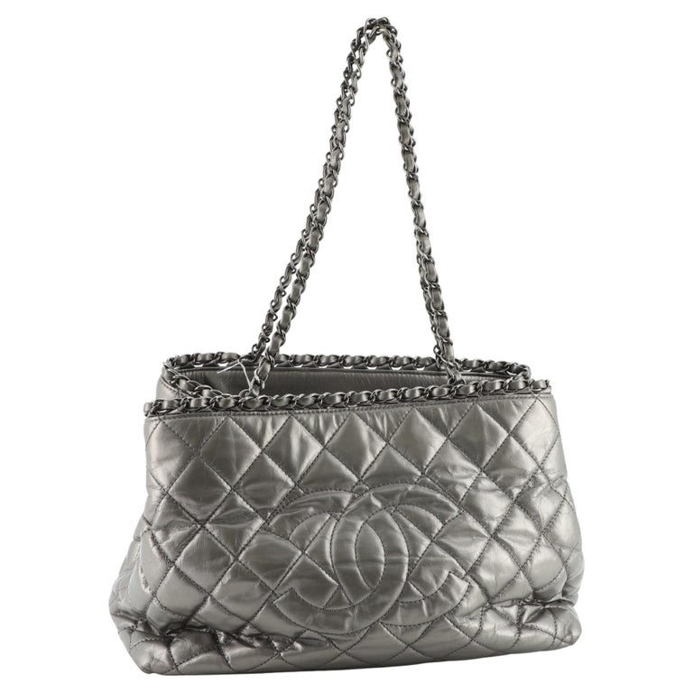 Chanel Chain Me Tote Quilted Calfskin Medium at 1stDibs