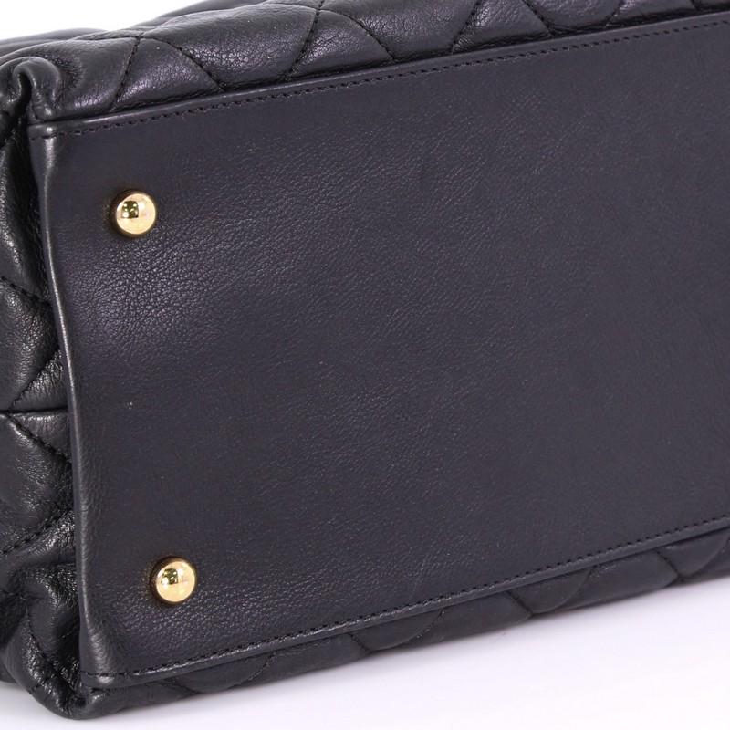 Women's or Men's Chanel Chain Me Tote Quilted Calfskin Small