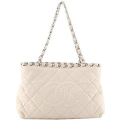 Chanel Chain Me Tote Quilted Calfskin Small
