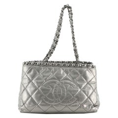 Chanel Chain Me Tote Quilted Calfskin Small