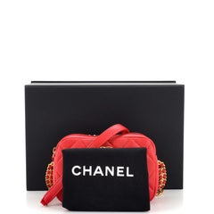 Chanel Kette Melody Kameratasche Gesteppt Kaviar Klein