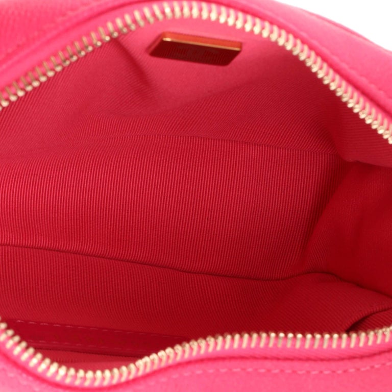 Chanel Chain Melody Camera Bag Quilted Caviar Small For Sale at 1stDibs