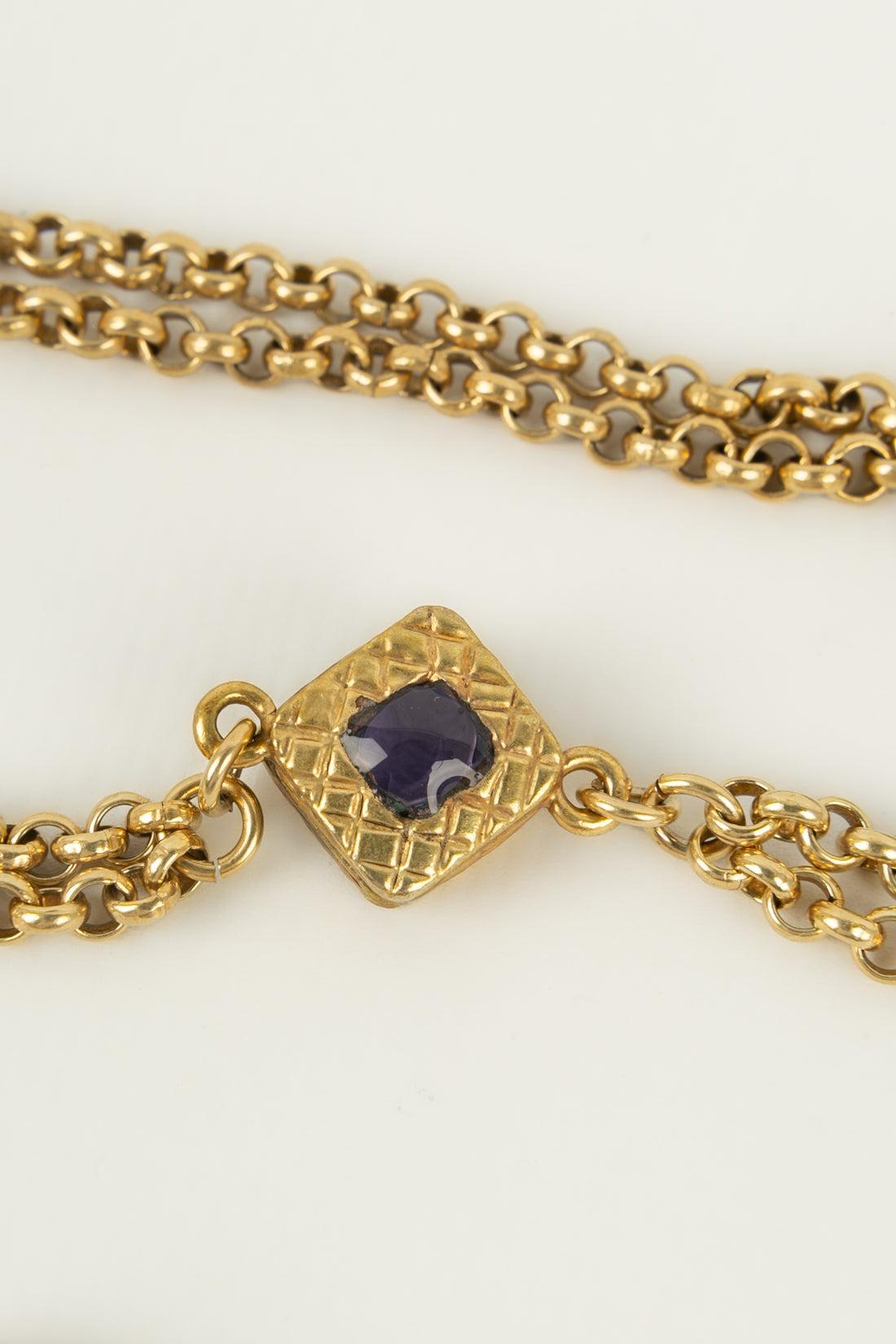 Chanel Chain Necklace, 1990s For Sale 2