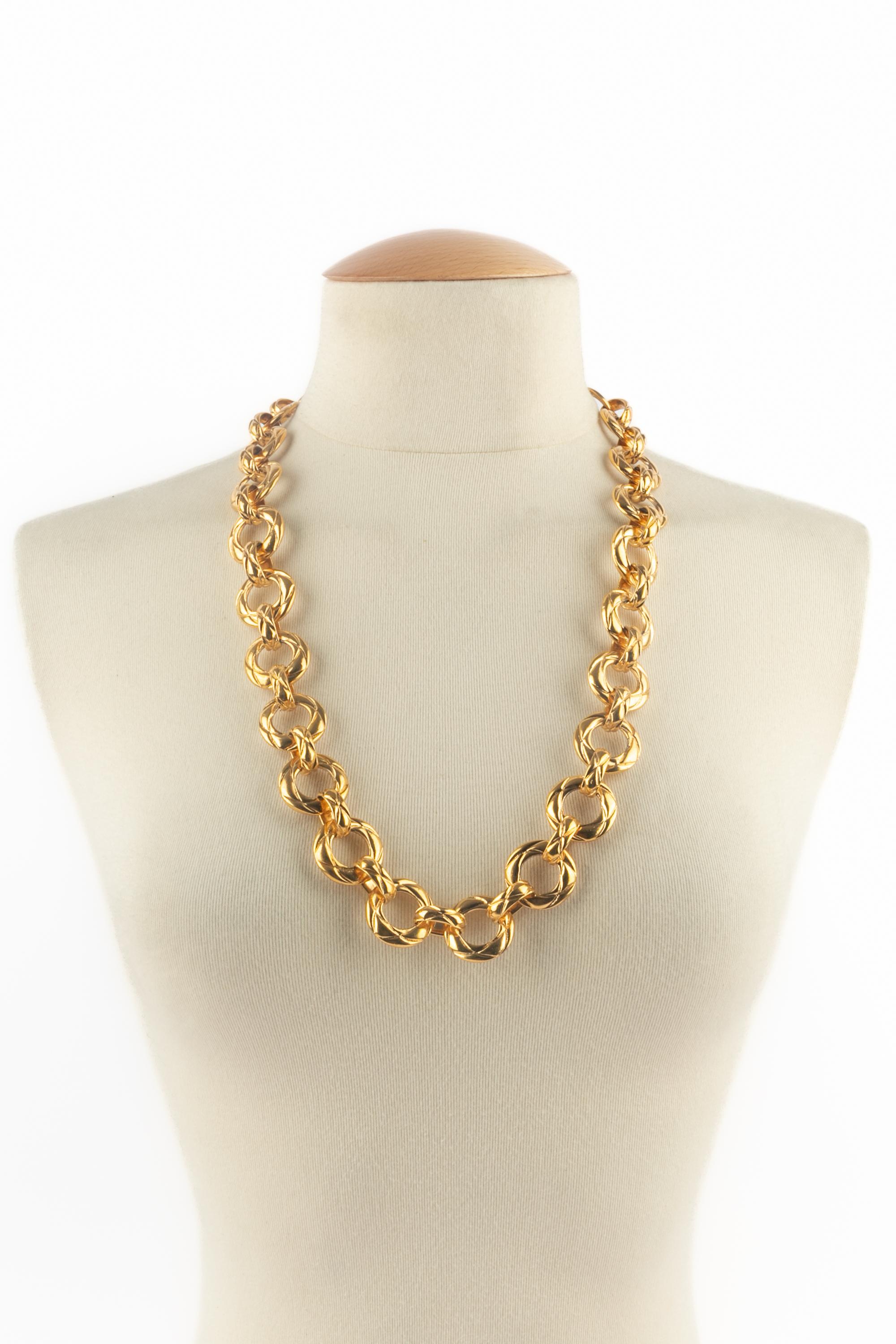 Collana a catena Chanel anni '90 in vendita 3