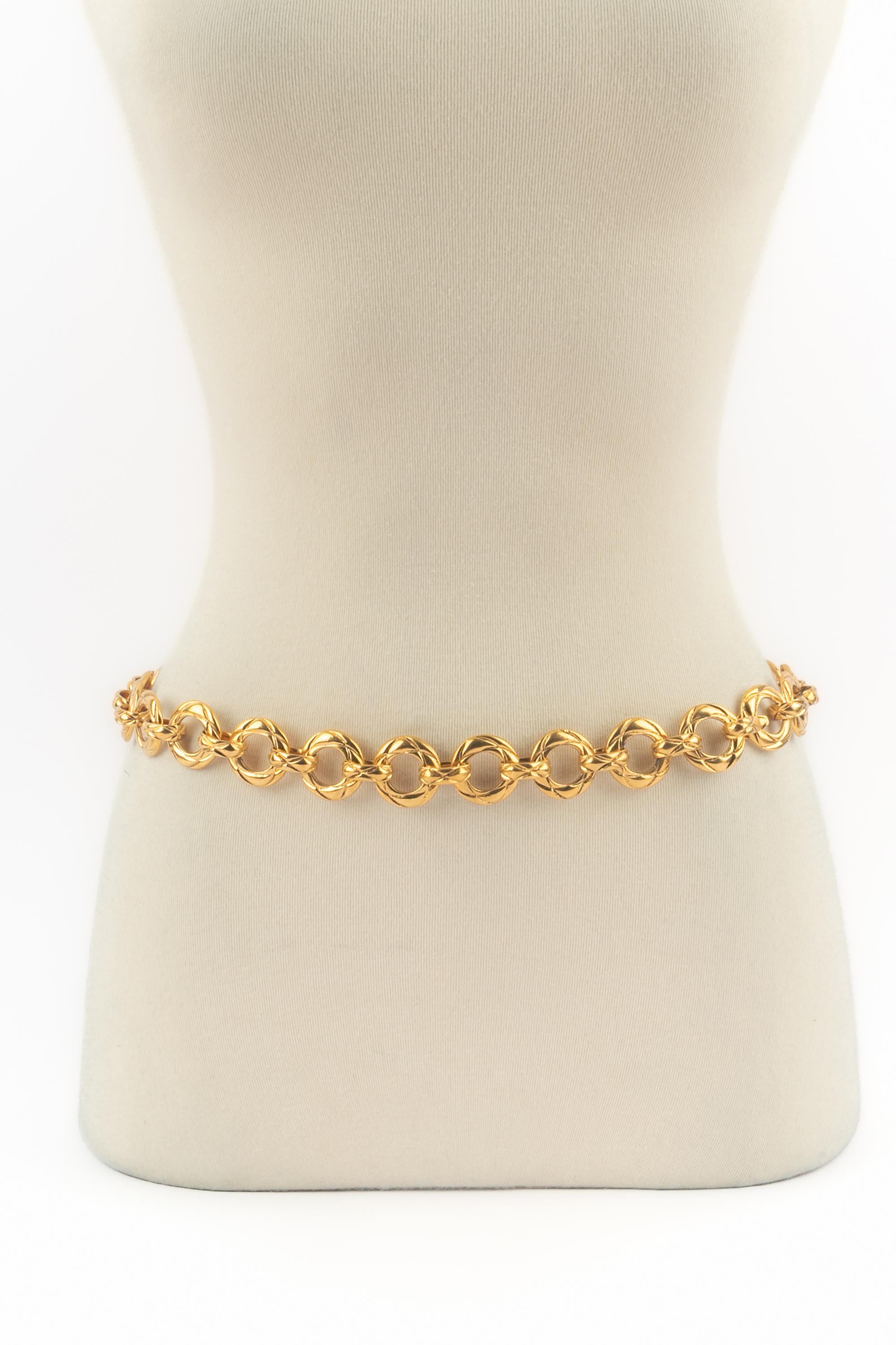 Collana a catena Chanel anni '90 in vendita 5