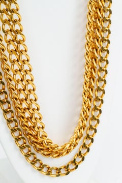 Chanel Chain Perfume Bottle 80s Belt